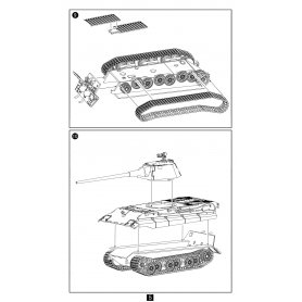 Modelcollect 1:72 E-50 z działem 88mm