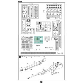 Modelcollect 1:72 E-100