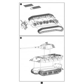 Modelcollect 1:72 E-50 z działem 105mm