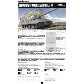 Modelcollect UA72067 Germany WWII E-100 Flakpanzer