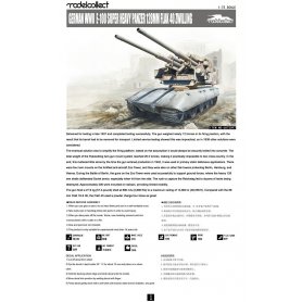 Modelcollect UA72097 Ger. WWII E-100 with 128mm 