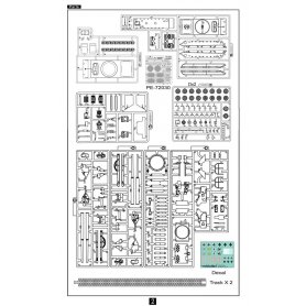 Modelcollect UA72097 Ger. WWII E-100 with 128mm 