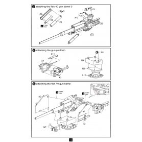Modelcollect 1:72 Flakpanzer auf E-50 z działem Flak 40 128mm 
