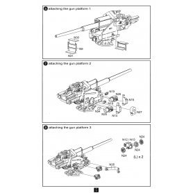 Modelcollect 1:72 Flakpanzer auf E-50 z działem Flak 40 128mm 