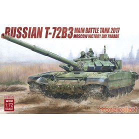 Modelcollect UA72102 Russian T-72B3 2017 Moscow 