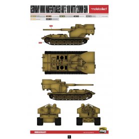 Modelcollect UA72108 German WWII E-100 with 128mm 