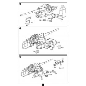 Modelcollect 1:72 Flak 40 128mm