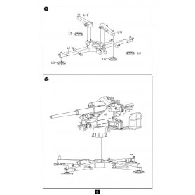 Modelcollect 1:72 Flak 40 128mm