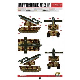 Modelcollect 1:72 Wyrzutnia rakiet V-1 na podwoziu E-75