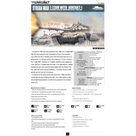 Modelcollect 1:72 T-72BM z Konta SYRIAN WAR