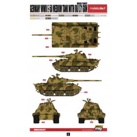 Modelcollect UA72074 Germany WWII E-50 Medium Tank