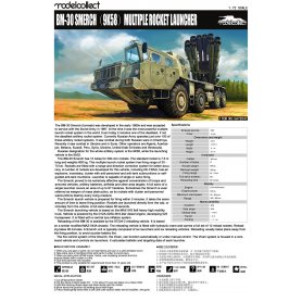 Modelcollect 1:72 BM-30 Smerch 9K58
