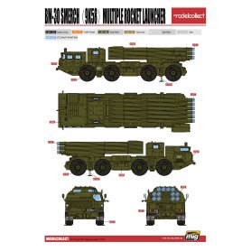 Modelcollect 1:72 BM-30 Smerch 9K58