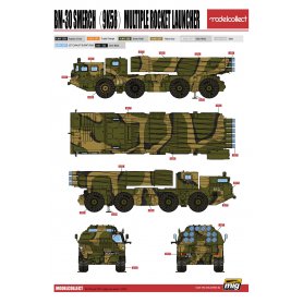 Modelcollect 1:72 BM-30 Smerch 9K58
