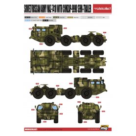 Modelcollect 1:72 MAZ-7410 z ChMZAP-9990