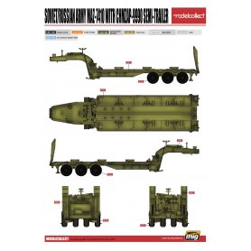Modelcollect 1:72 MAZ-7410 z ChMZAP-9990