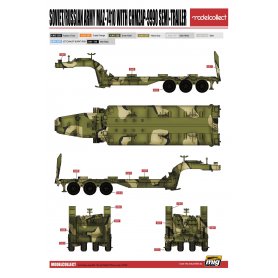 Modelcollect 1:72 MAZ-7410 z ChMZAP-9990