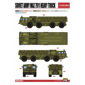 Modelcollect UA72064 Soviet Army MAZ 7311