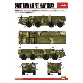 Modelcollect UA72064 Soviet Army MAZ 7311