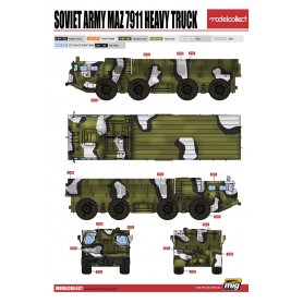 Modelcollect UA72064 Soviet Army MAZ 7311