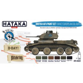 Hataka Zestaw farb British AFV / WWII European