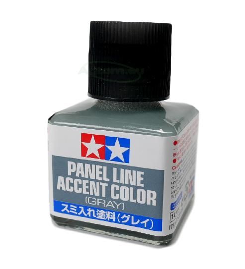 TAMIYA 87131 Panel Line Accent Color (Black, 40ml) - RACER MINI