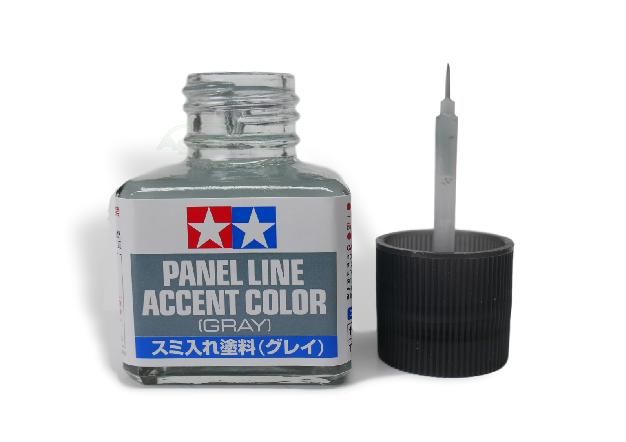  TAMIYA Panel Line Accent Color 40ml Grey TAM87133 Plastics  Paint Enamels : Arts, Crafts & Sewing