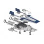 Revell BUILD AND PLAY STAR WARS Resistance A-Wing Fighter / BLUE