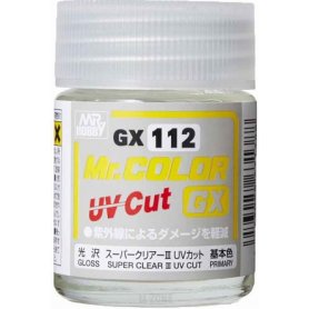 MrColor GX-112 Super Clear III UV Cut Gloss 18 ml