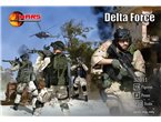 Mars 1:32 Delta Force squad | 15 figurines |