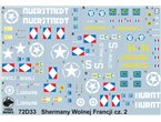 ToRo 1:72 Decals for Shermans in Free France pt.2
