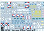 ToRo 1:72 Decals for Shermans in Free France pt.3