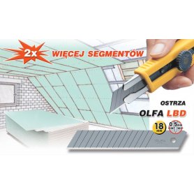 Olfa Ostrze segmentowe LBD-50