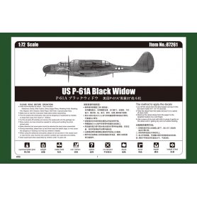 Hobby Boss 1:72 Northrop P-61A Black Widow