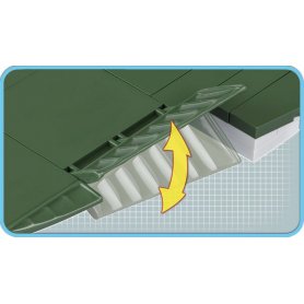 Cobi Small Army 5532 PZL P-37B ŁOŚ / 515 klocków