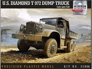 Mirror Models 35806 US Diamond T972 Dump tr. open