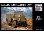 Mirror Models 1:35 Morris C8 Quad Mk.II early verion