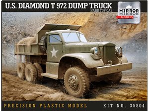 Mirror Models 35804 US Diamond T972 Dump tr. hard