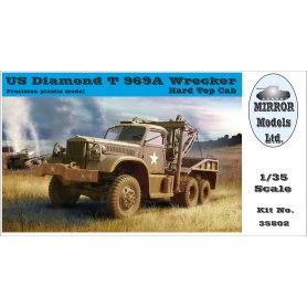 Mirror Models 35802 US Diamond T 969 Wrecker hart