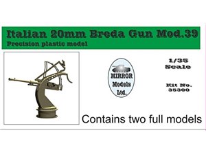 Mirror Models 35300 Italian 20mm Breda gun Mod.39