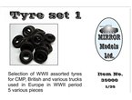 Mirror Models 1:35 Set of tyres TYRE SET I