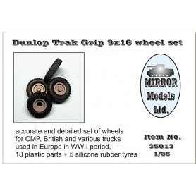 Mirror Models 35013 Dunlop Trak Grip 9x16 wheel s.