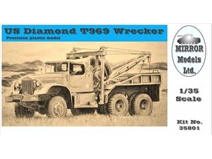 Mirror Models 35801 US Diamond T 969 Wrecker soft