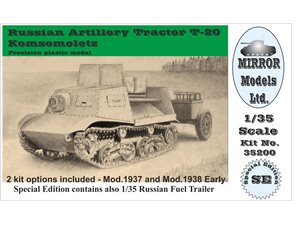 Mirror Models 35200 Art. Tractor Komsomoletz early