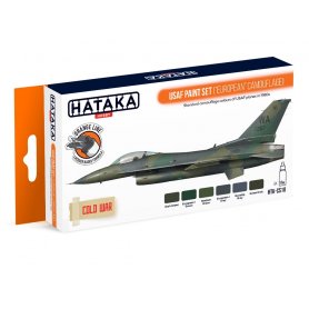 Hataka CS010 ORANGE-LINE Zestaw farb USAF EUROPEAN CAMOUFLAGE