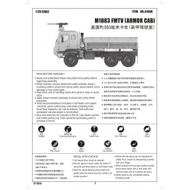 Trumpeter 1:35 M1083 MTV / ARMOR CAB