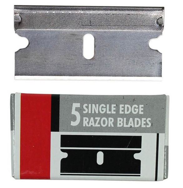 Excel 20009 K12 Single Edge Blade ( 10 ) - Blades - Cutting tools -  Modelling tools - Sklep Modelarski Agtom