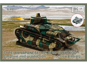 Ibg 72038 Type 89 Japanese Medium Tank KOU-gas Mid
