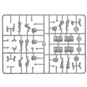 Mini Art 35256 Germ. Soldiers w/fuel drums Sp.Edit