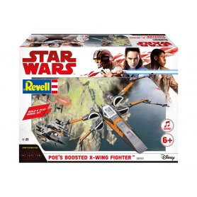 Revell 06763 Star War Build&Play Po'e Boosted